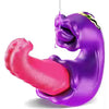 G-Spot & Clitoral Licking Vibrator Puple